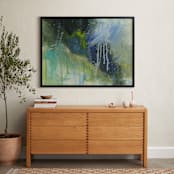 "Galaxy No. 4" - Art Print in Night by 2birdstone - In a Room