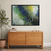 "Galaxy No. 2" - Art Print in Night by 2birdstone - In a Room
