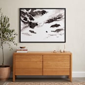 "clouds" - Art Print in black and white by XL - In a Room