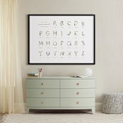 "Sprout" - Art Print in Moss by Marabou Design - In a Room
