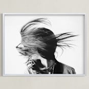 "Movement" - Art Print in Carbon by Kaitie Bryant - Framed