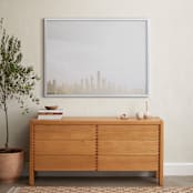 "Broad Shoulders" - Art Print in Midwest Grain by Oriana Koren - In a Room