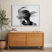 "Movement" - Art Print in Carbon by Kaitie Bryant - In a Room