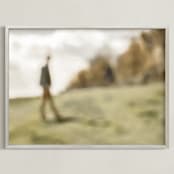 "Like in My Dream" - Art Print in Faded Dreams by AMANDA LOMAX - Framed
