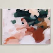 "Otonio" - Art Print in Burnt Umber by Parima Studio - Framed Canvas