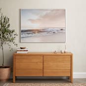 "Pacific Daydream" - Art Print in Serenity by Kamala Nahas - In a Room