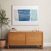 "From Sea to Shining Sea" - Art Print in Sea by Hooray Creative - In a Room