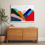 "Indeed, They Are" - Art Print in Rainbow by Allison Filice - In a Room