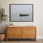 "Serenity" - Art Print in sea glass by Lillian Scull - In a Room