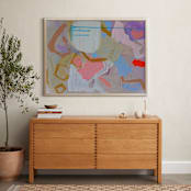 "Peanut Brittle" - Art Print in Peanut Brittle Brown by Nicole Simms - In a Room
