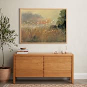 "Take Me Home II" - Art Print in Wheat by Lindsay Megahed - In a Room