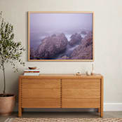 "A foggy day in Point Lobos" - Art Print in Foggy blue by NSMARK - In a Room