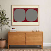 "Yoruba-4-01" - Art Print in earthy colors by Alain Castoriano - In a Room