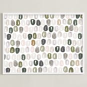 "Standout" - Art Print in Olive by Melanie Severin - Framed