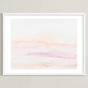"Eventide" - Art Print in White by Itsy Belle Studio - Framed