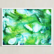 "The Jungle" - Art Print in Jungle by Michelle Waldie - Framed