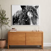 "End Of The Storm" - Art Print in Noir by Leslie Le Coq - In a Room