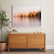 "Lake dreams" - Art Print in Warm Neutral by Jacquelyn Sloane Siklos - In a Room