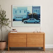 "The Blues" - Art Print in The Blues by Adriana Rojas - In a Room