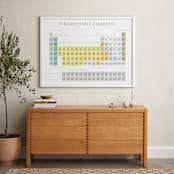 "Elemental" - Art Print in Earthtone by Marabou Design - In a Room
