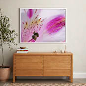 "Flower10" - Art Print in soft pink by NSMARK - In a Room