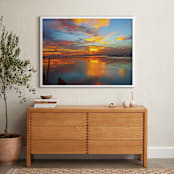 "sky" - Art Print in yellow by Ramoncita - aticnomar - In a Room