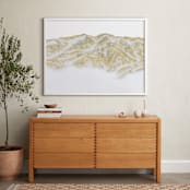 "Constance" - Art Print in Gold by Emily Magone - In a Room