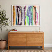 "Lucid Dream" - Art Print in Pink by Misty Hughes - In a Room