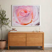 "Internal light" - Art Print in Rosy pink by NSMARK - In a Room