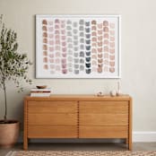 "My Garden Stones" - Art Print in natural by Kim Colthurst Johnson - In a Room
