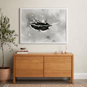 "In The Storm" - Art Print in Storm Cloud by Michelle Waldie - In a Room