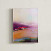 "Fall for it" - Art Print in Squash by Shraddha Dharia - Modern Frameless