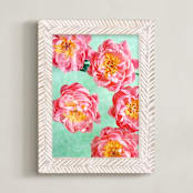 "Titania" - Art Print in Peony Pink by Kristin Muntean - Framed