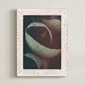 "Vintage Twist" - Art Print in vintage green by Alexis Arnold - Framed