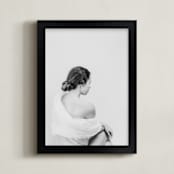 "Reflection of Sienna" - Art Print in Subtle by Ilze Lucero - Framed