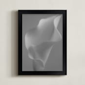 "Memory" - Art Print in Pearly Grey by MG Vander Elst - Framed