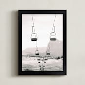 "Lift" - Art Print in Steel by Ellen Schlegelmilch - Framed