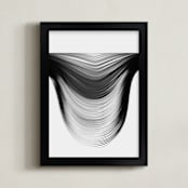 "Aligned" - Art Print in Onyx by Shannon Kohn - Framed