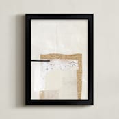 "You Should Know I" - Art Print in Sable by Jennifer Daily - Framed