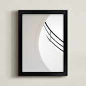 "Escape Routes #8" - Art Print in Antracite by Massimiliano Massimo Borelli - Framed