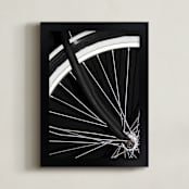 "Steel shapes 1" - Art Print in Velo by Eliane Lamb - Framed