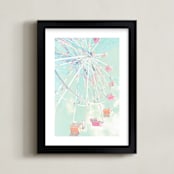 "Fair Days 4" - Art Print in Candy by Shannon Howard - Framed