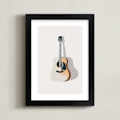"Guitarra" - Art Print in Guitar by Alicia Youngken - Framed
