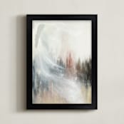 "Shift." - Art Print in Deep Charcoal by Emily Magone - Framed