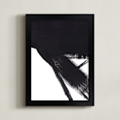 "AC Study 1" - Art Print in Black by Jaime Derringer - Framed