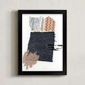 "We Are Altogether" - Art Print in Nude by Lauren Packard - Framed
