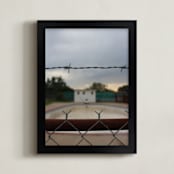 "Let's Take a Swim" - Art Print in Bruised Sky by Kate Binns - Framed
