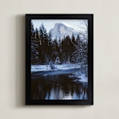 "Winter Frost" - Art Print in Snow White by Christian Florin - Framed