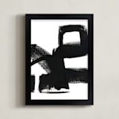 "Untitled 1" - Art Print in Black and White by Jaime Derringer - Framed