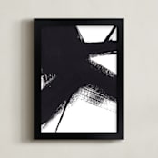 "AC Study 4" - Art Print in Black and White by Jaime Derringer - Framed